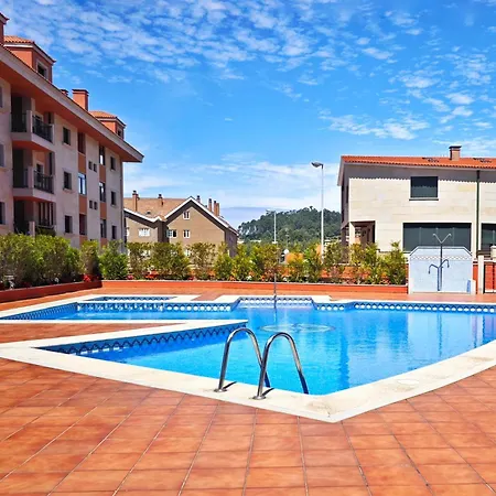Lejlighed Desconectaengalicia Miraflores Con Piscina Y Vistas Al Mar *