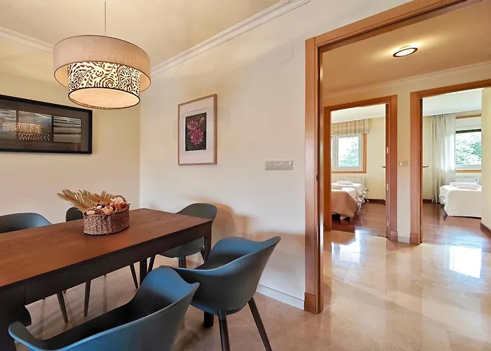 Lejlighed Desconectaengalicia Miraflores Con Piscina Y Vistas Al Mar Sanxenxo